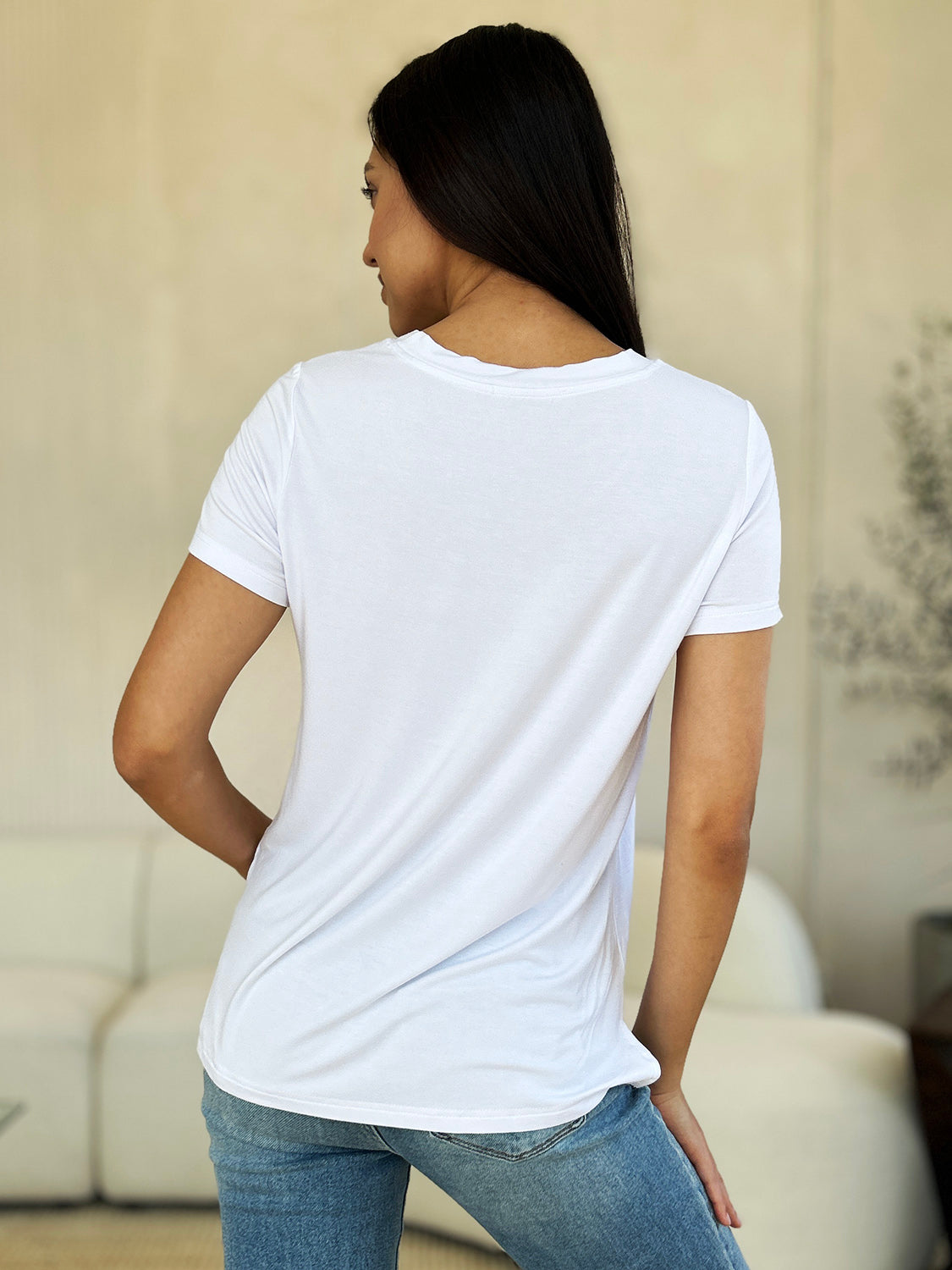 Round Neck Short Sleeve TShirt