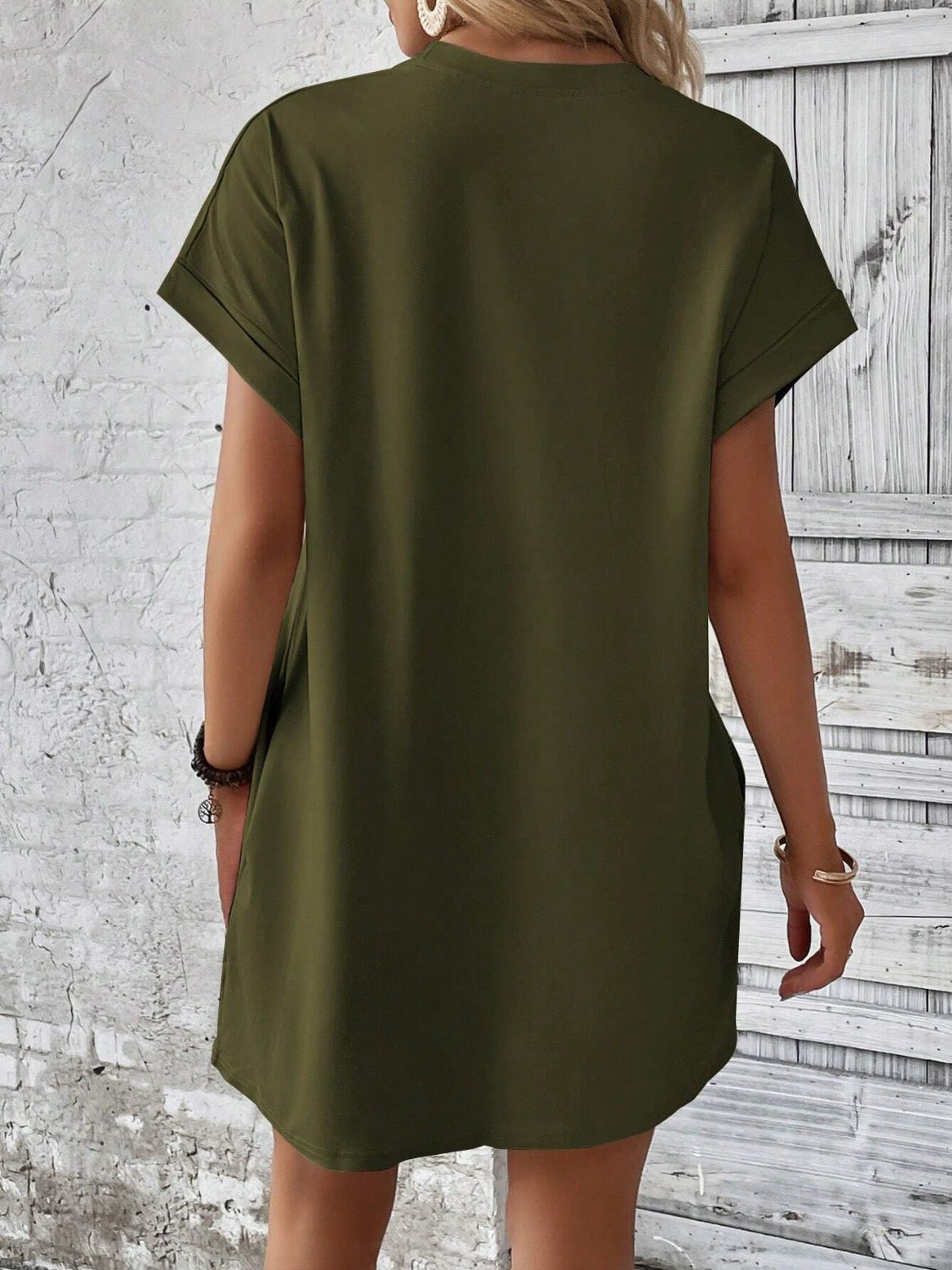 Tshirt Dress with Pockets