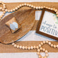 Mini Faux Leather Earrings