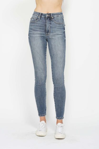 Judy Blue Tummy Control Non Distressed Skinny Jeans