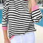 Striped Color Block Long Sleeve