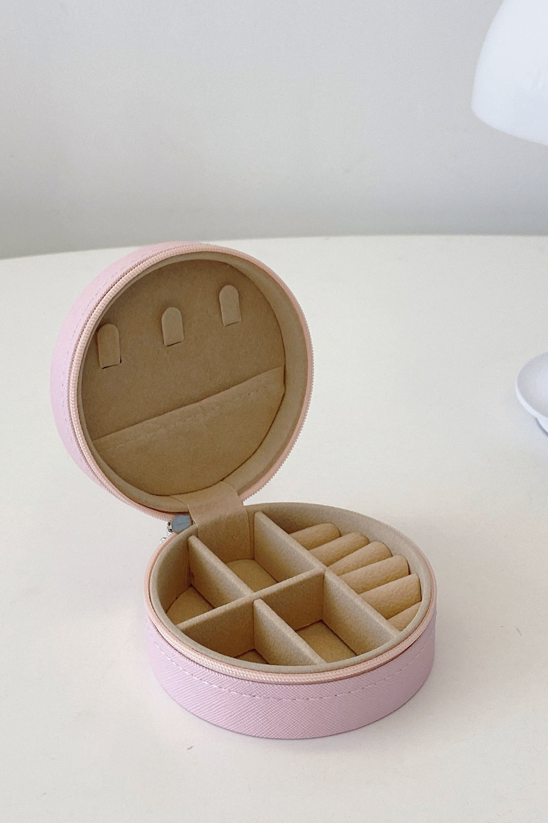 Faux Leather Jewelry Box