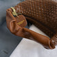 Faux Leather Woven Purse
