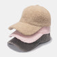 Sherpa Solid Color Baseball Hat