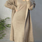 V-Neck Cami Dress and Cardigan Sweater Set