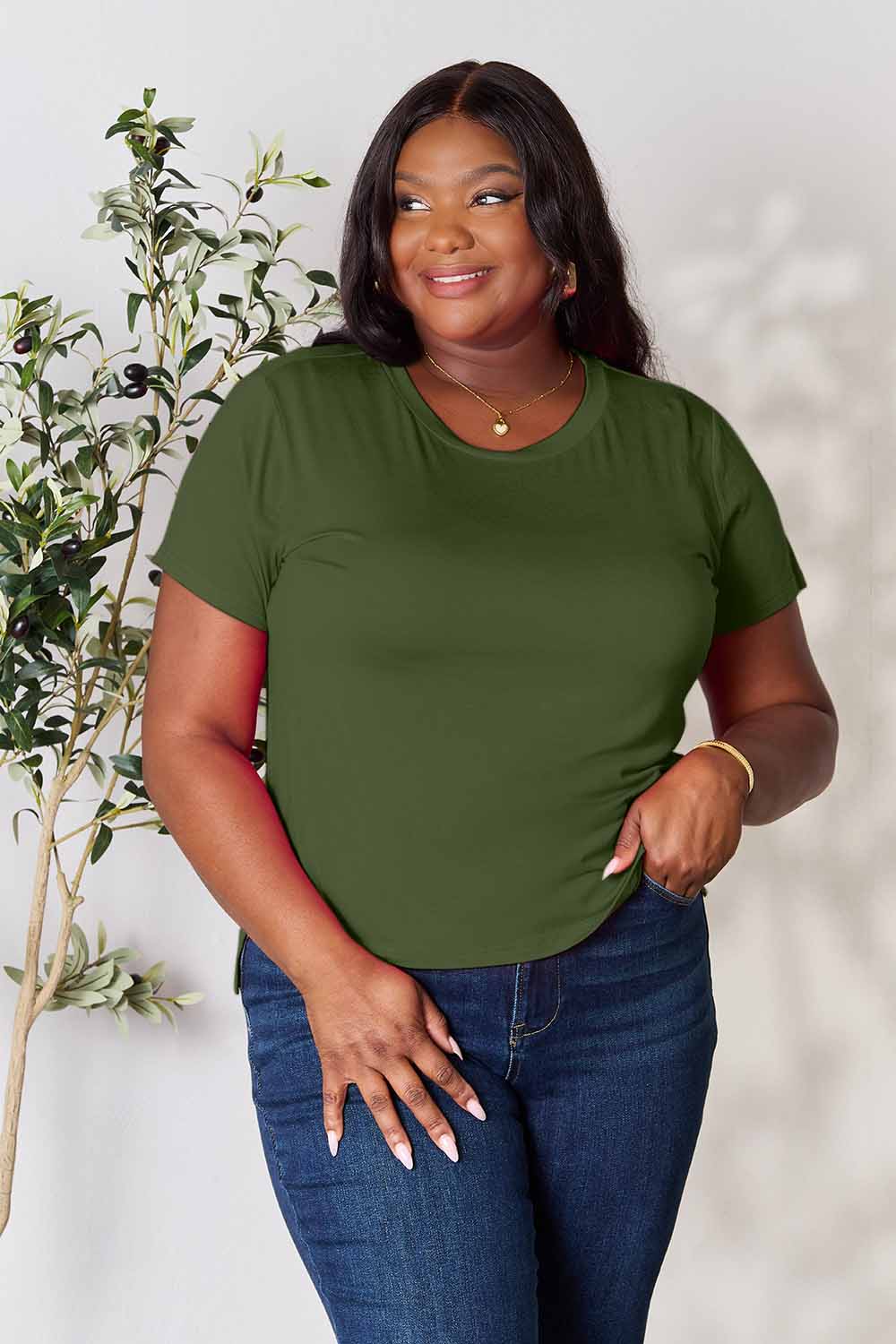 Round Neck Short Sleeve TShirt