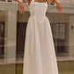 Devine Ruched Halter Neck Midi Dress