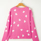 Hearts Shorts Set