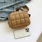 Bubble Texture Adjustable Strap Crossbody Bag