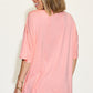 Bamboo Vneck Drop Shoulder Tshirt