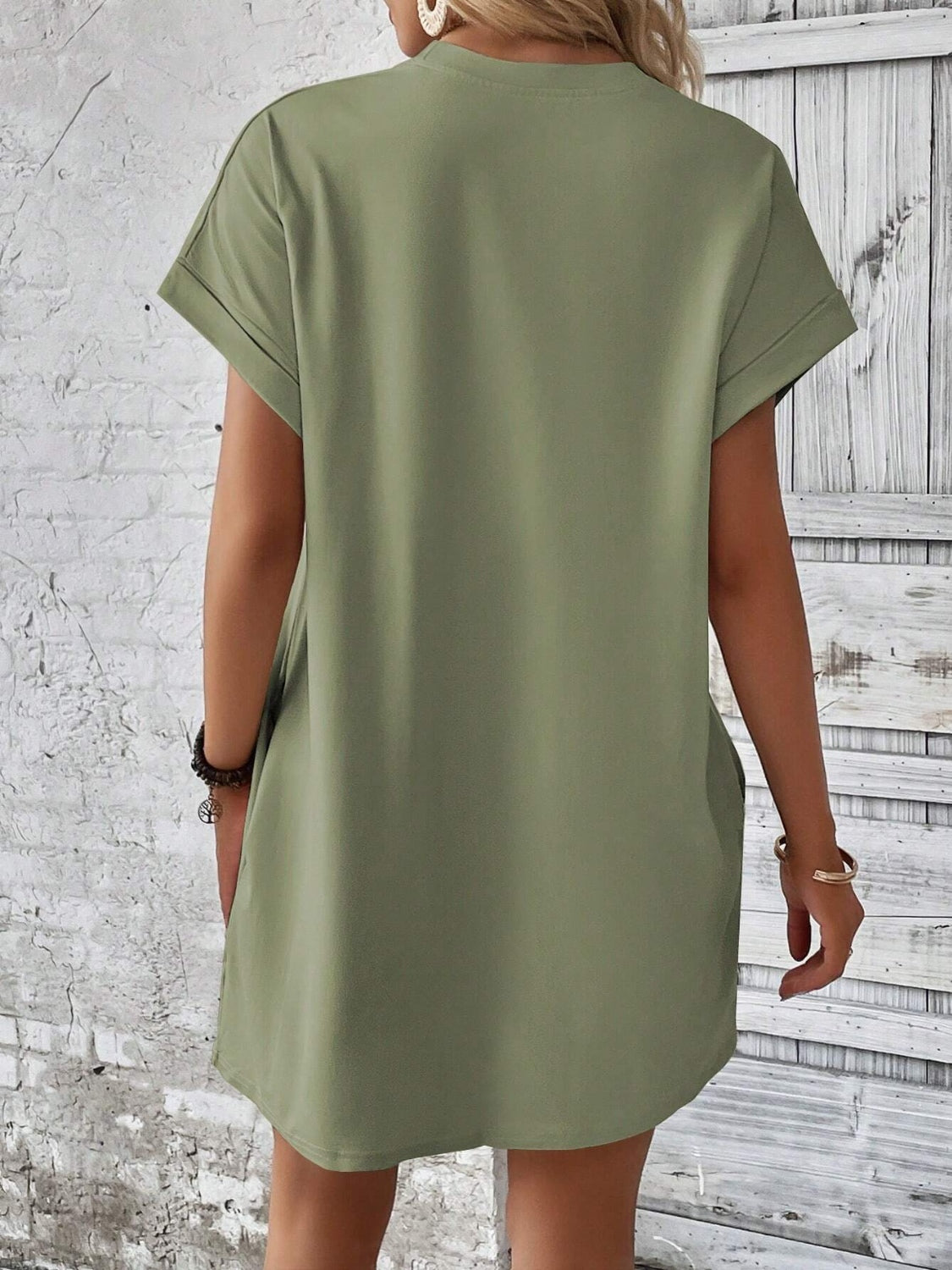 Tshirt Dress with Pockets