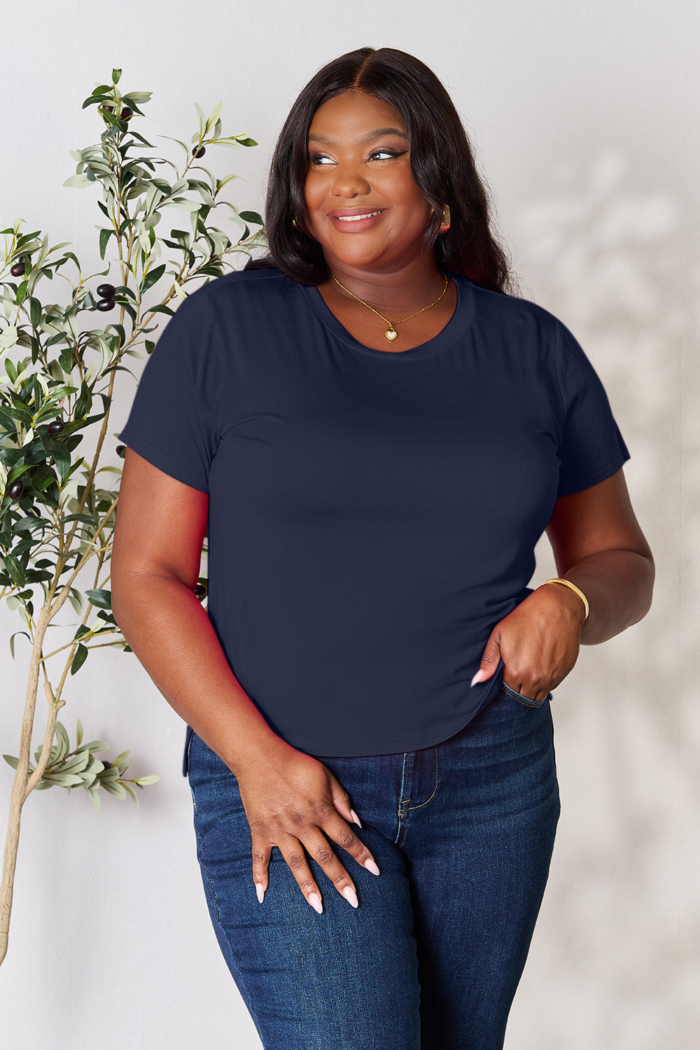 Round Neck Short Sleeve TShirt