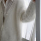 Fuzzy Button Long Sleeve Cardigan