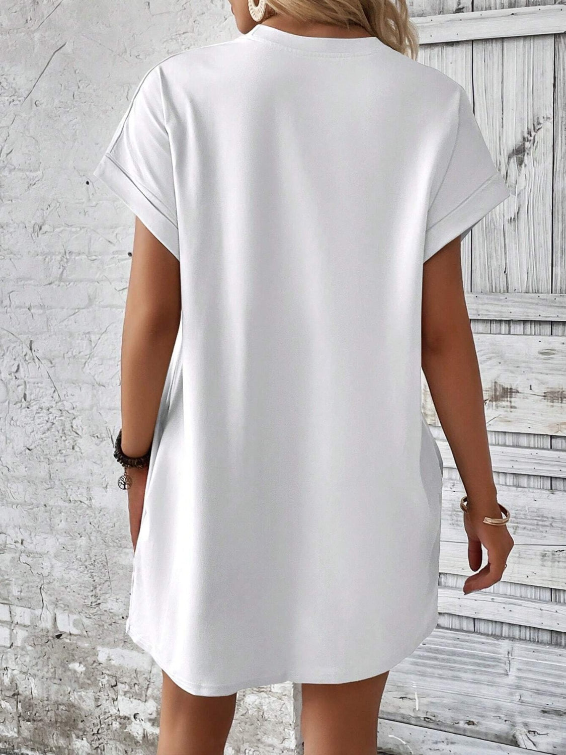 Tshirt Dress with Pockets