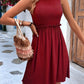 Frill Babydoll Sleeveless Dress