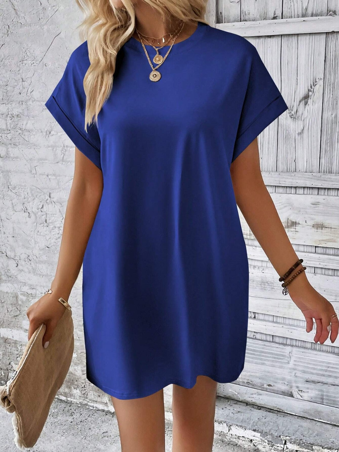 Tshirt Dress with Pockets