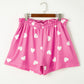 Hearts Shorts Set