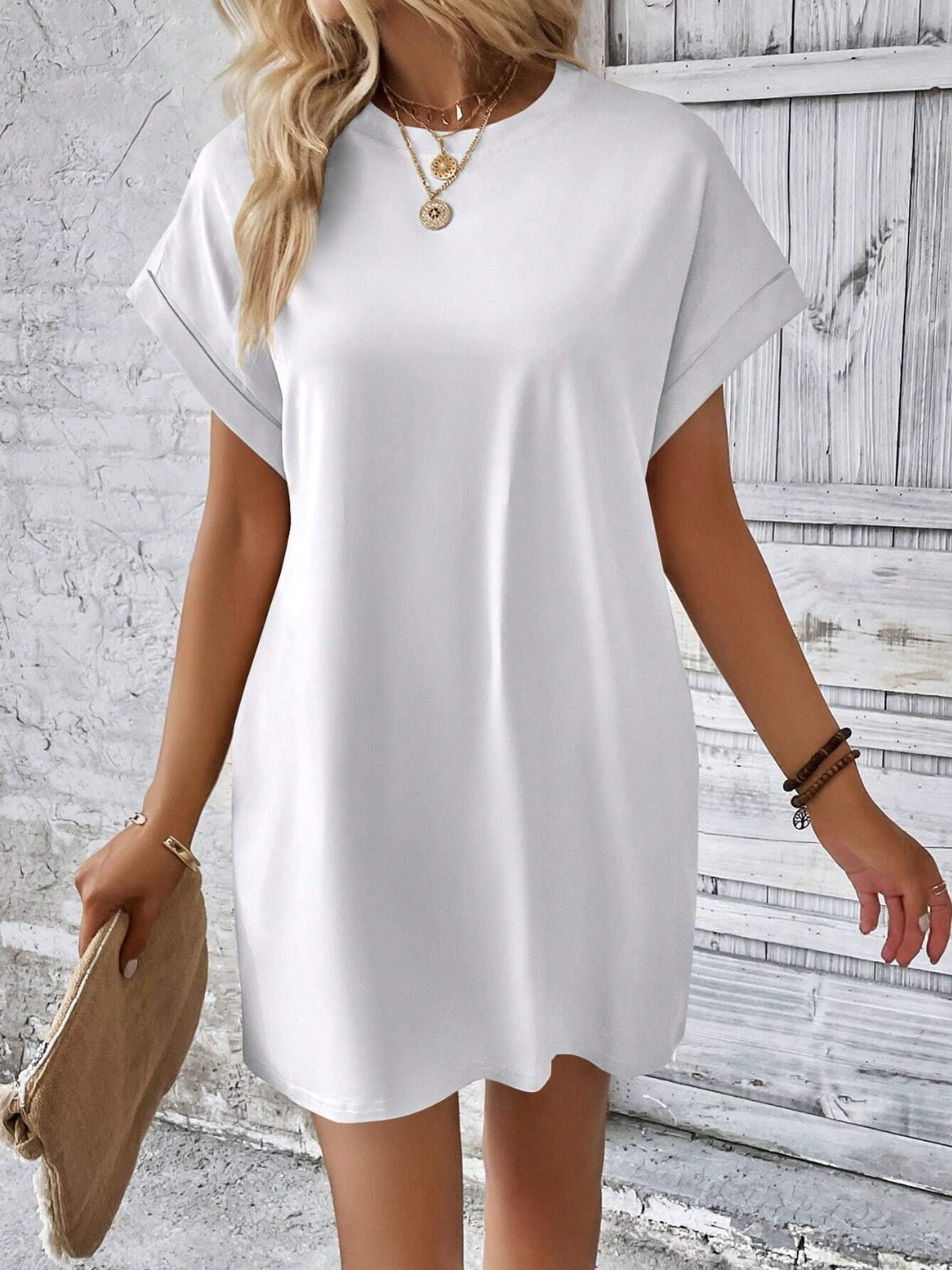 Tshirt Dress with Pockets