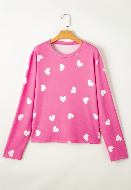 Hearts Shorts Set