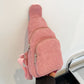Corduroy Crossbody Bag
