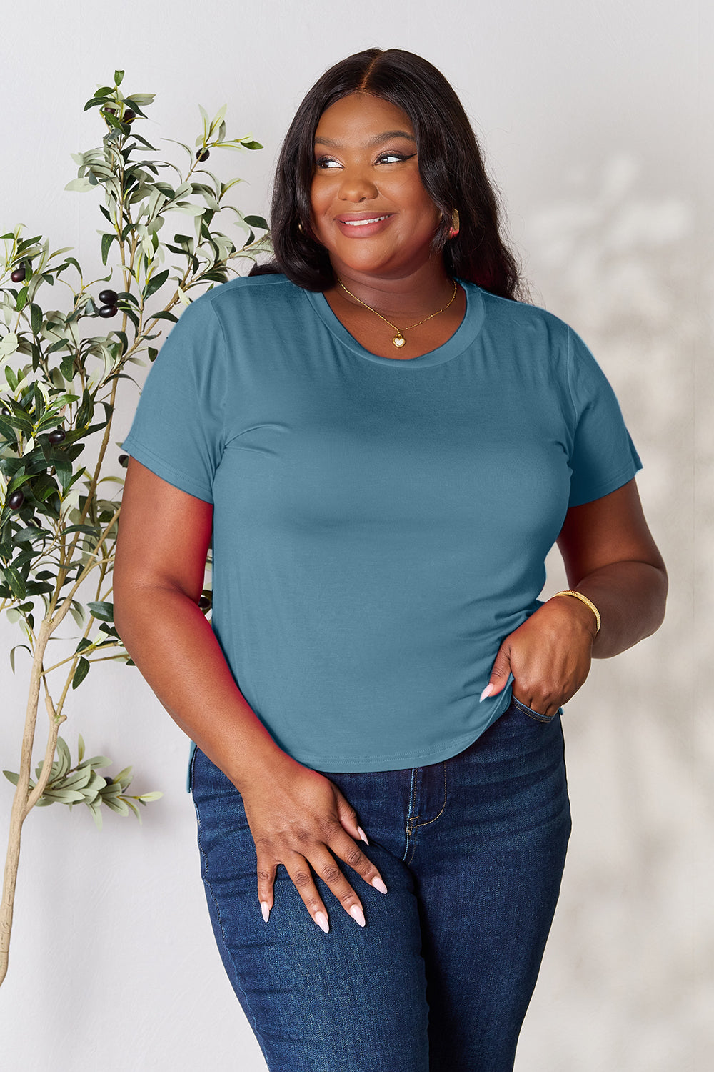 Round Neck Short Sleeve TShirt