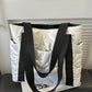 Puffer Tote Bag with Side Pockets