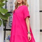 Pink Tiered Babydoll Dress
