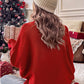 Merry Christmas Turtleneck Long Sleeve Sweater