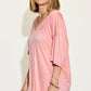 Bamboo Vneck Drop Shoulder Tshirt
