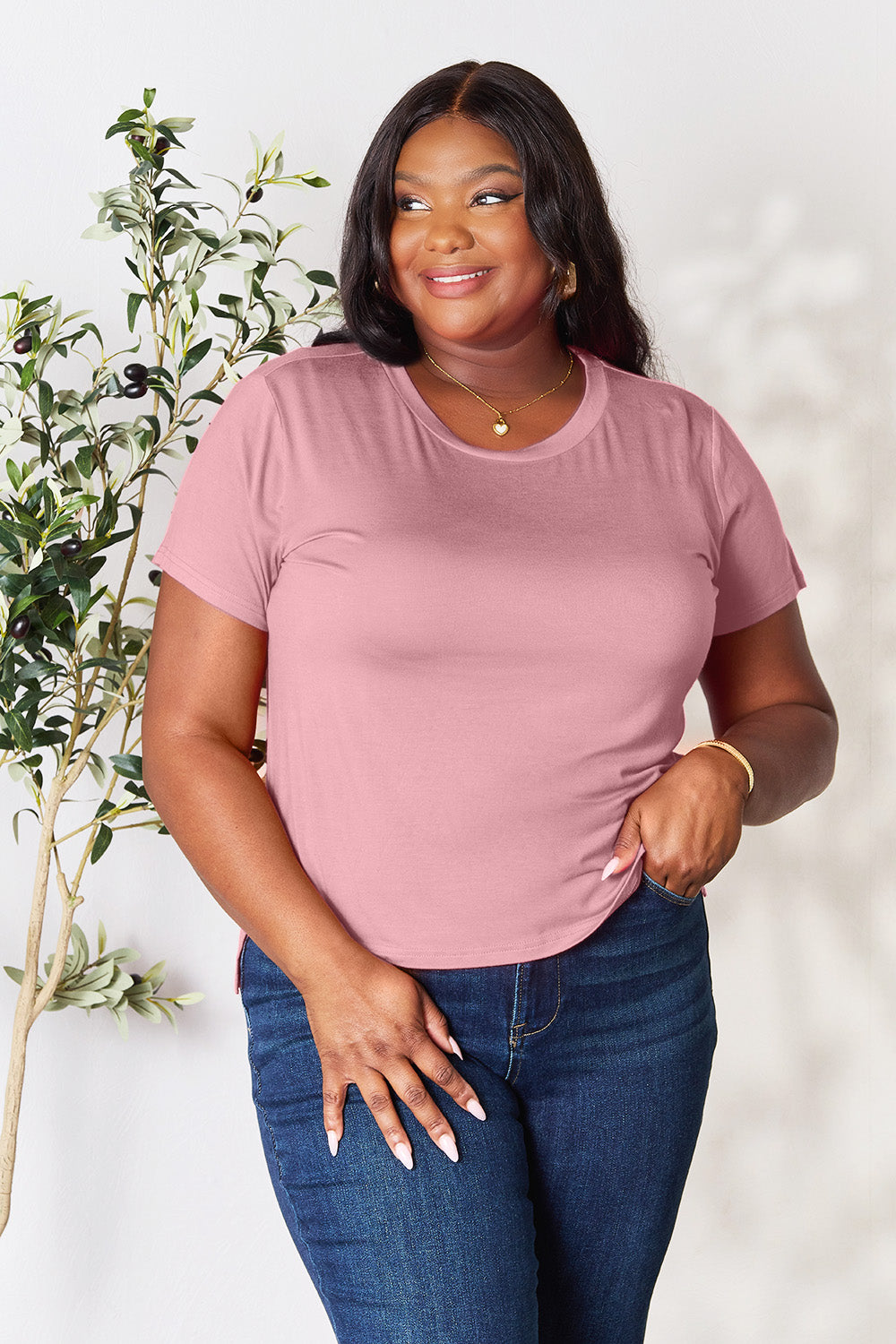 Round Neck Short Sleeve TShirt
