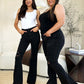 Judy Blue Distressed Flare Jeans