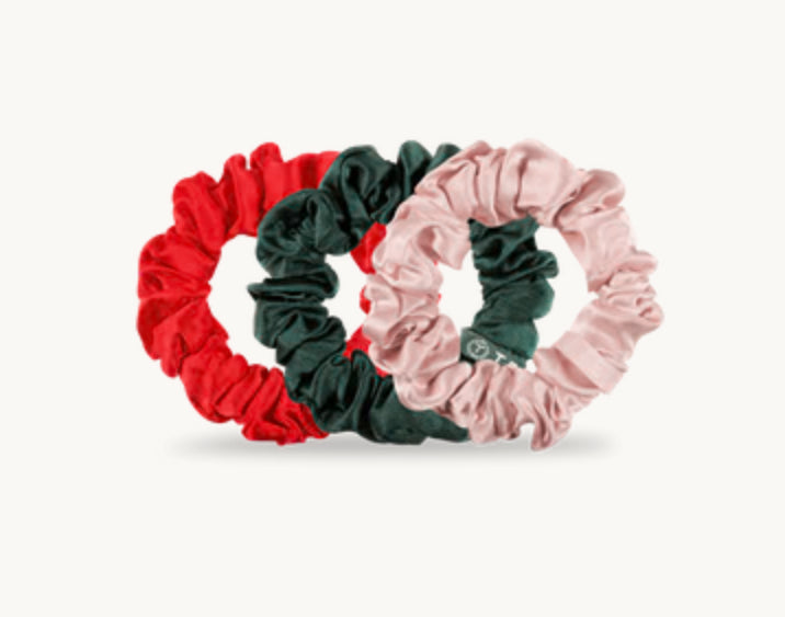 TELETIES Silk Scrunchies