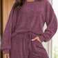 Lounge Worthy Dropped Shoulder Top and Shorts Set