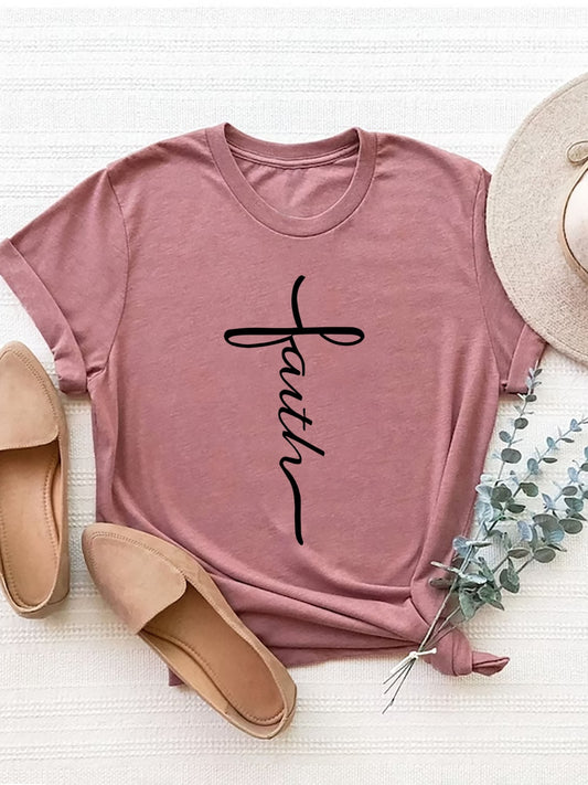 Faith Cursive Tee