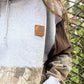 Camo Hunting Drawstring Patchwork Long Sleeve Hoodie