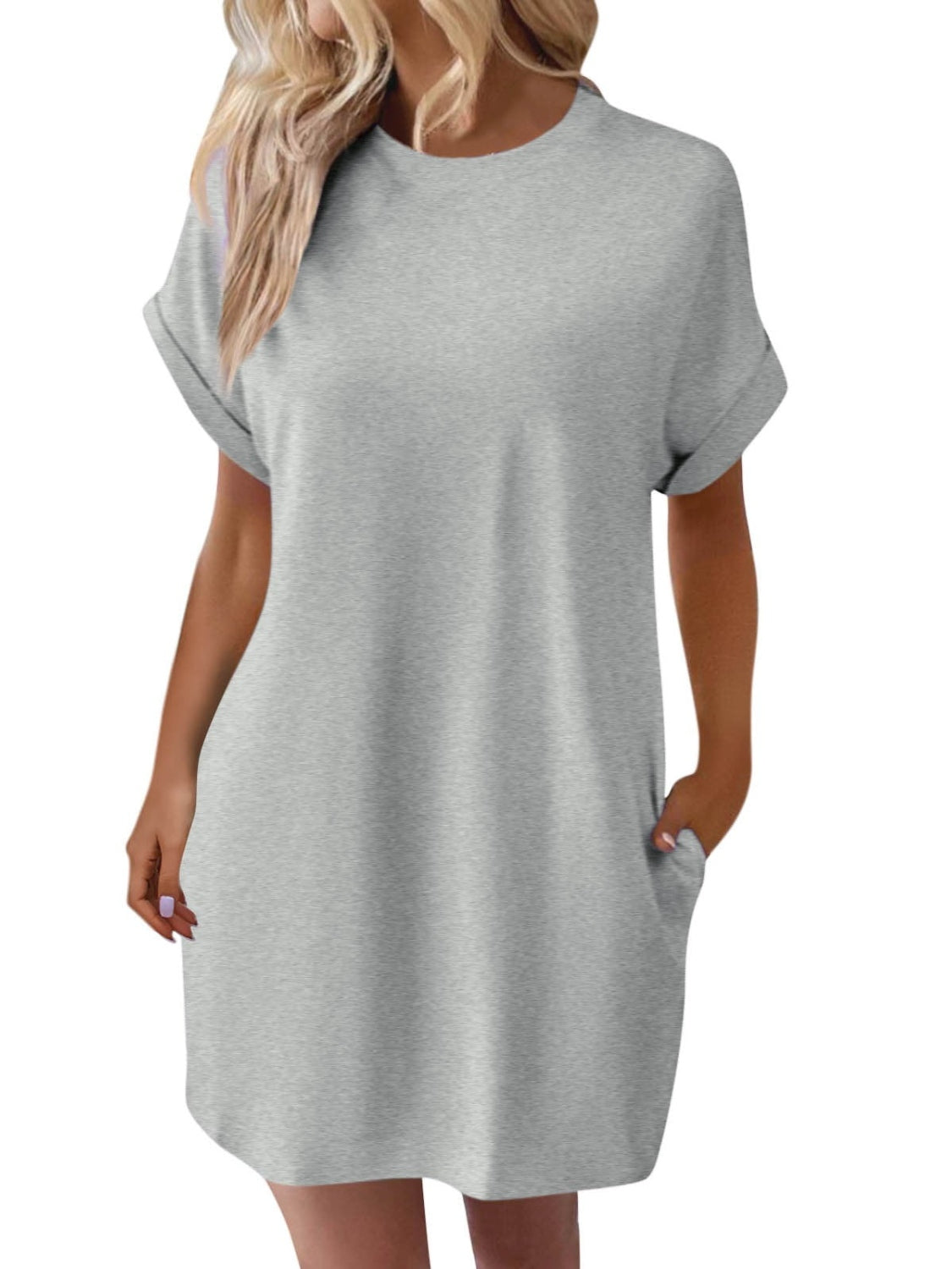 Tshirt Dress with Pockets