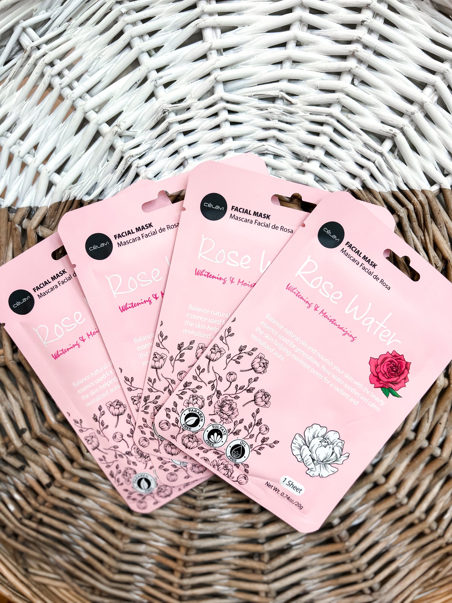 Rose Water Face Mask
