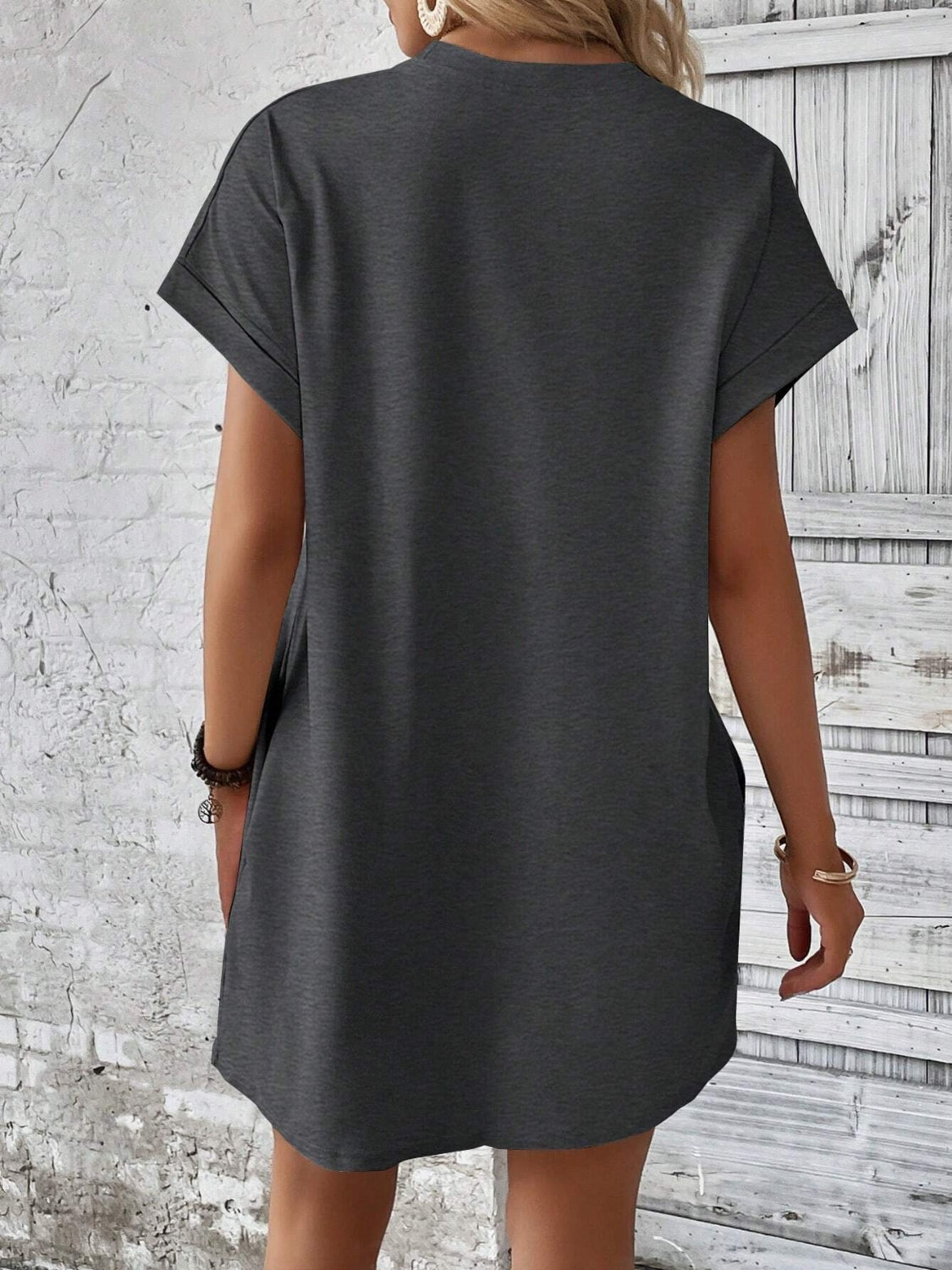 Tshirt Dress with Pockets