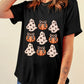 Pumpkin, Bows and Ghosts Halloween Tee