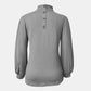 Turtleneck Button Long Sleeve Blouse