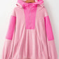 Colorblock Half Zip Long Sleeve Hoodie