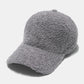 Sherpa Solid Color Baseball Hat
