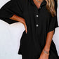 Half Button Collared Neck Romper
