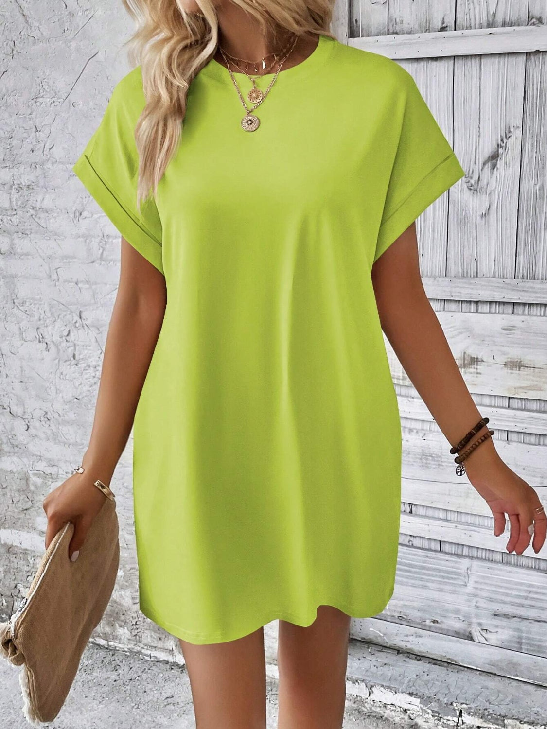 Tshirt Dress with Pockets