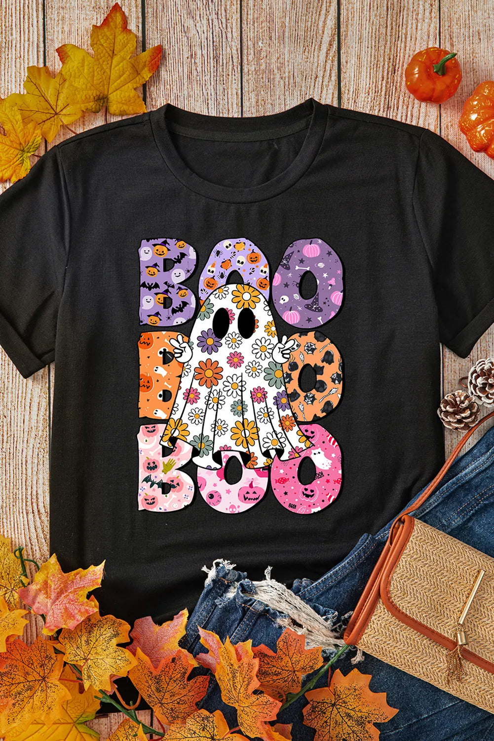 BOO Hippy Ghost Tee
