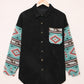 Aztec Collared Shacket