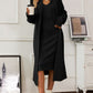 V-Neck Cami Dress and Cardigan Sweater Set