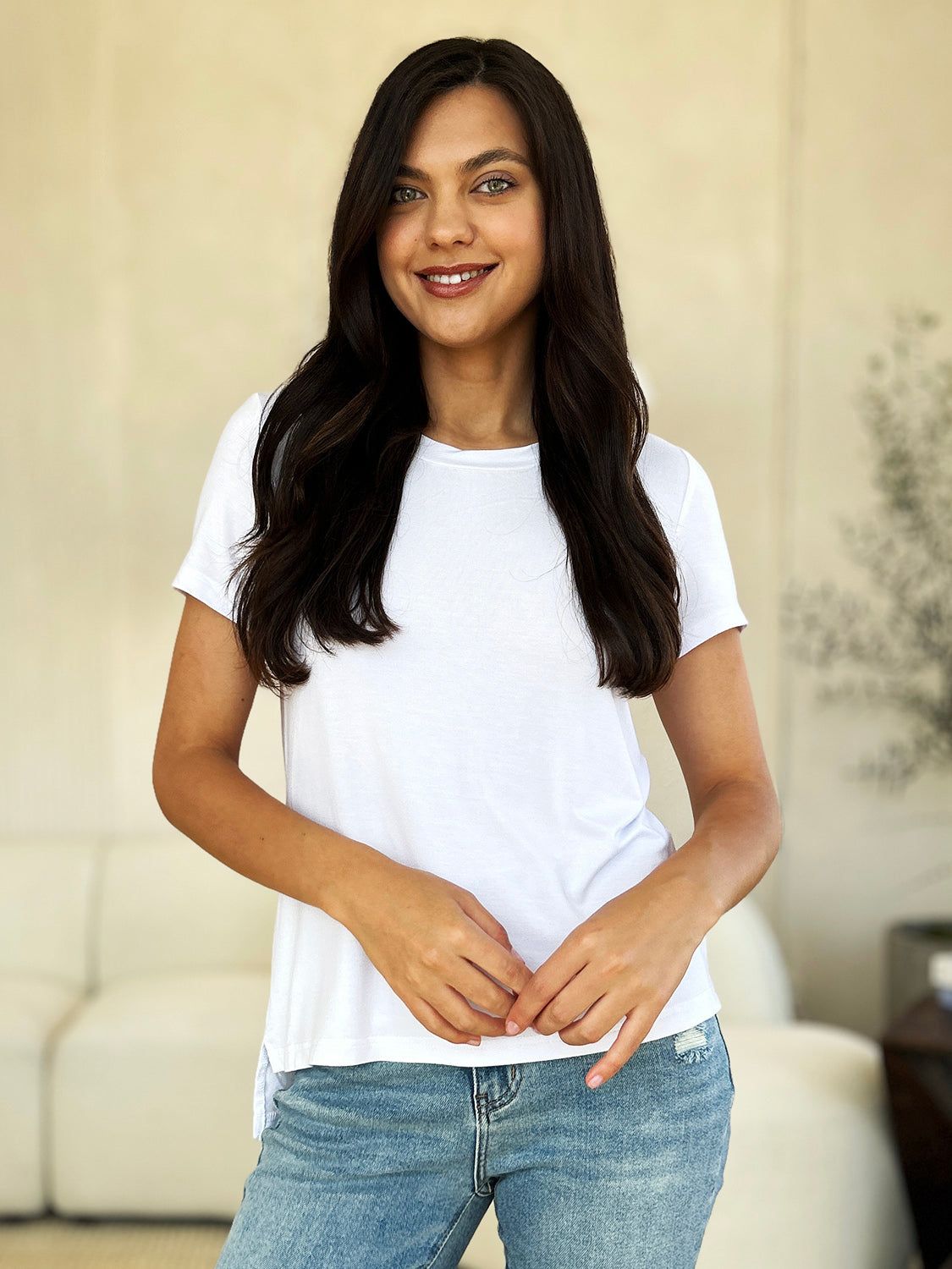 Round Neck Short Sleeve TShirt