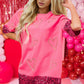 Candy Cane Sequin Half Sleeve Tshirt/Dress