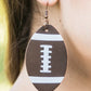 Football Teardrop Earrings